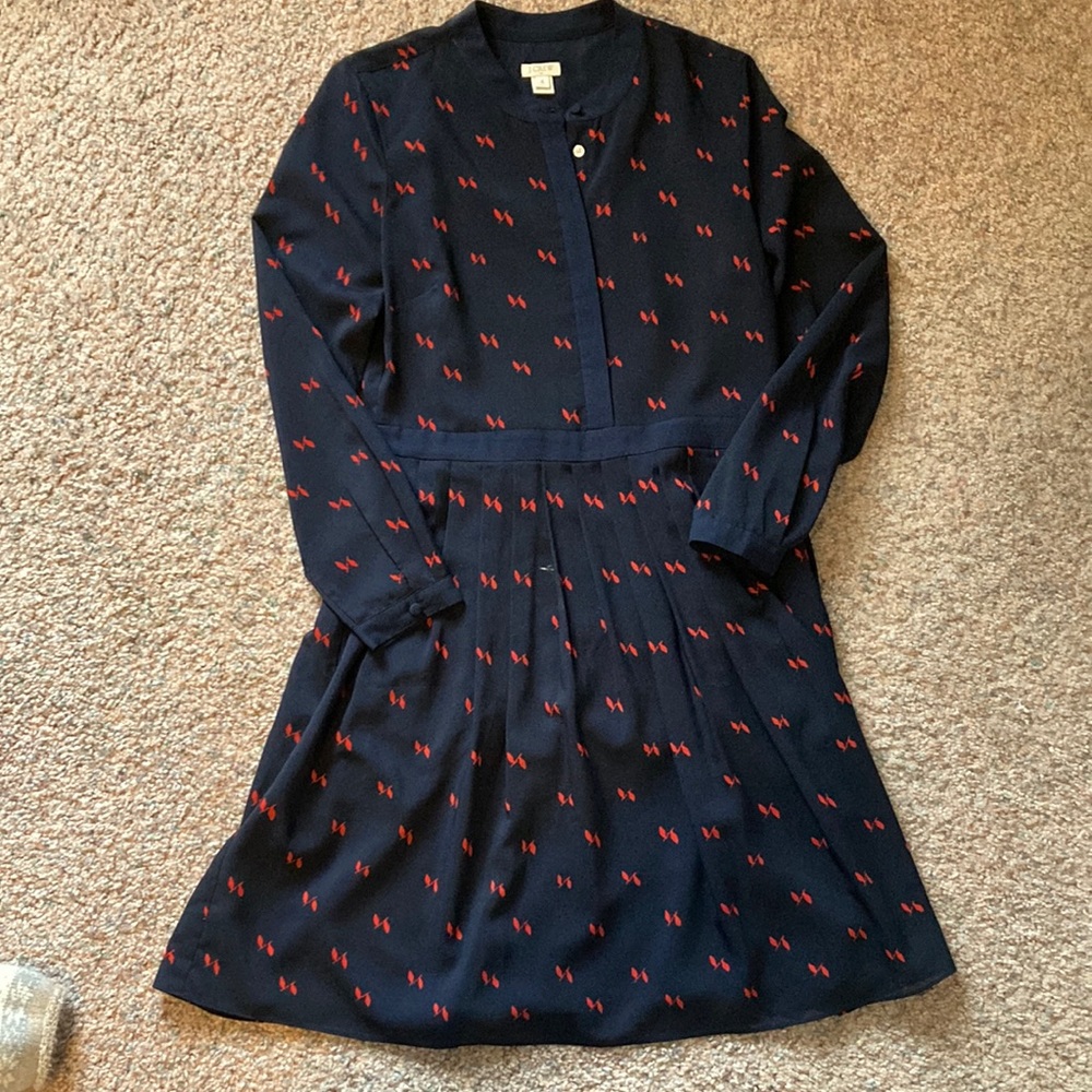 J. Crew long sleeve dress size 4